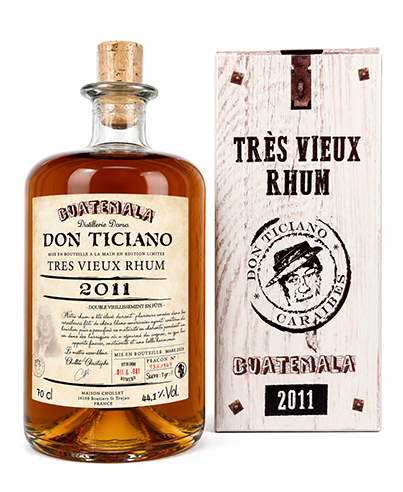 TRES VIEUX RHUM GUATEMALA 2011 DON TICIANO